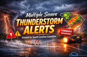 Multiple Severe Thunderstorm Alerts Issued for South Carolina Counties