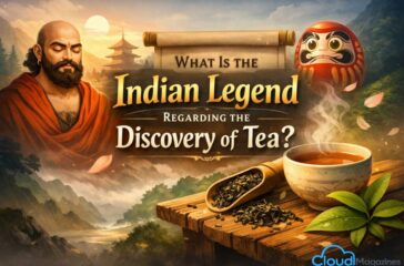 What Is the Indian Legend Regarding the Discovery of Tea